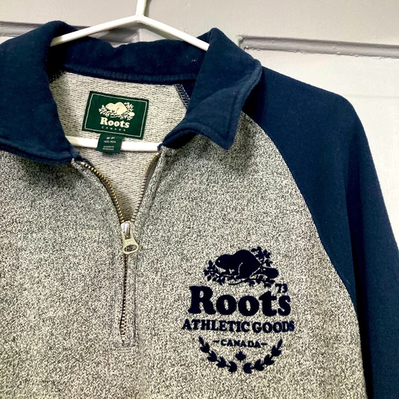 Half Zip Roots Sweater - Picture 3 of 4